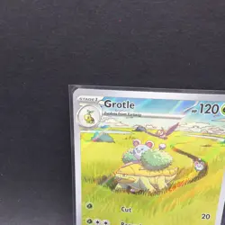 2024 Pokemon Temporal Forces Grotle Illustration Rare 164/162 NM/MT - Image 2