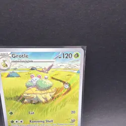 2024 Pokemon Temporal Forces Grotle Illustration Rare 164/162 NM/MT - Image 3