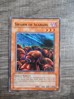 Yugioh 1st Edition Swarm Of Scarabs PGD-021 - Image 1