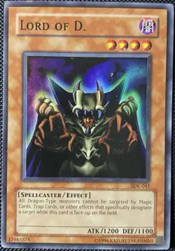 Lord of D. SDK-041 Starter Deck: Kaiba Unlimited Edition - Yugioh Card - Image 1