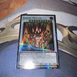 Jurrac Meteor RA04-EN139 - Quarter Century Secret Rare - Yugioh Stampede - Image 1