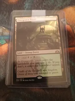Overgrown Tomb Guilds of Ravnica NM, MTG, 2 avail, FREE NEXT DAY SHIPPING! - Image 1