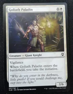 Goliath Paladin - CLB - NM Unplayed - EN - 021 - Image 1