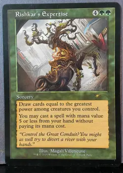 Rishkar's Expertise NEAR MINT (Retro Frame) WPN & Gateway Promos Regular - Image 1