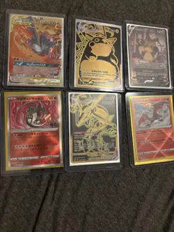 Pokemon GX V VMAX Foil Japanese Cards Lot 6 Pokemon GO Moltres Pikachu Rayquaza - Image 1