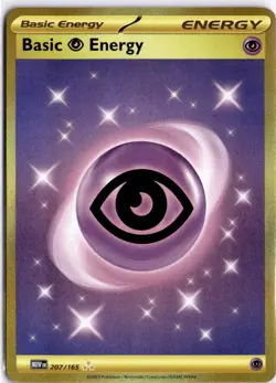 Basic Psychic Energy - 207/165 - Scarlet & Violet 151 - Pokemon TCG - NM - HOLO - Image 1