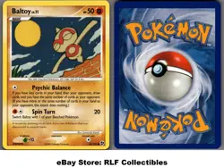 2008 Pokemon, D&P Great Encounters, #60/106 Baltoy, Common - Image 1