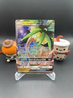 Pokemon TCG Alolan Exeggutor GX 74/111 Sm-Crimson Invasion Holo (Mp) - Image 1
