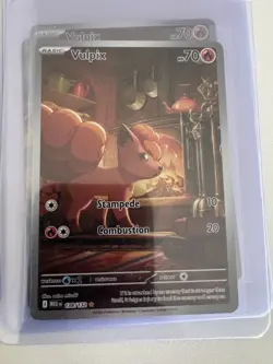 Pokemon TCG | Vulpix 138/132 Illustration Rare IR - Mega Evolution English NM! - Image 1