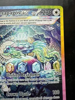 Pokemon Special Illustration Terapagos ex 170/142 Sv07: Stellar Crown Holo (NM) - Image 3