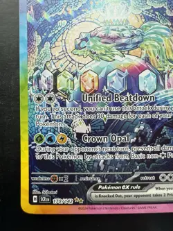 Pokemon Special Illustration Terapagos ex 170/142 Sv07: Stellar Crown Holo (NM) - Image 4