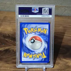 1999 Pokemon MACHOP Base Set Shadowless Common #52 PSA 9 MINT - Image 2