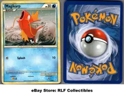 2010 Pokemon, EX Trainer Kit: Gyarados & Raichu, #19/30 Magikarp, Common - Image 1