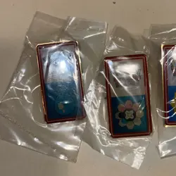 Pokemon SET OF 5 BADGES 2000 League Still Sealed Vintage Rare Wizards Diff Year - Image 2