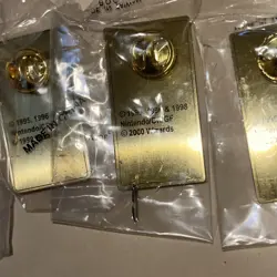 Pokemon SET OF 5 BADGES 2000 League Still Sealed Vintage Rare Wizards Diff Year - Image 5