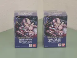 One Piece TCG: Double Pack Set 9 The Azure Sea's Seven - FACTORY SEALED! Lot-2 - Image 1