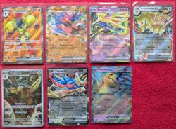 Pokemon Card Scarlet And Violet Black Star Promo Full Illustration Rare EX TCG - Image 1