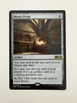 Mystic Forge MTG Magic the Gathering Card NM Near Mint M20 - Image 1