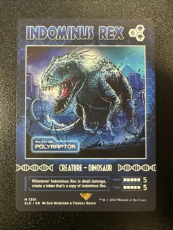 Indominus Rex - Polyraptor Secret Lair Drop Regular 1391 NM JL - Image 1