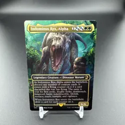 [Indominus Rex, Alpha] (Borderless) – Universes Beyond: Jurassic World Collectio - Image 1
