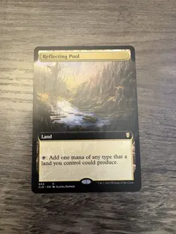 Magic the Gathering MTG Reflecting Pool Baldur's Gate Extended Art! Near Mint! - Image 2
