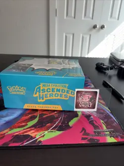 POKEMON Tcg MEGA EVOLUTION ASCENDED HEROES ETB IN HAND SEALED - Image 5