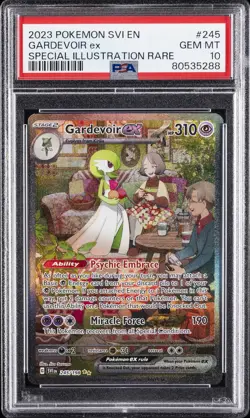 2023 POKEMON SVI EN-SCARLET & VIOLET #245 GARDEVOIR EX PSA 10 - Image 1