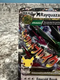 Pokemon TCG M Rayquaza EX 76/108 Celebrations Classic Collection Holo - Image 3