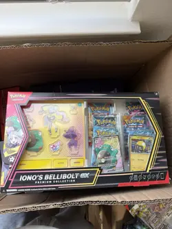 Pokemon TCG Ionos Bellibolt Ex Premium Collection Box FACTORY Sealed - Image 2