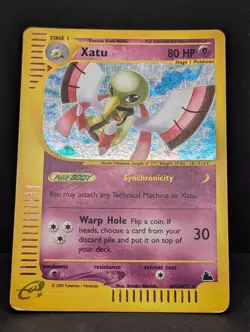 Xatu H32/H32 Skyridge Holo Ultra Rare Pokemon TCG Nintendo vintage MP+ - Image 3