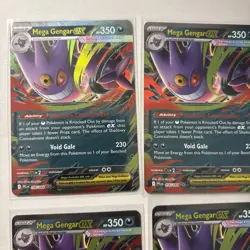 Mega Gengar Ex - Pokemon Phantasmal Flames - 056/094 Near Mint Condition (SIX) - Image 2