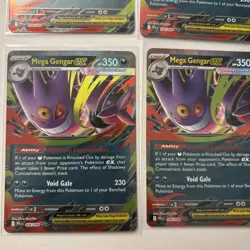 Mega Gengar Ex - Pokemon Phantasmal Flames - 056/094 Near Mint Condition (SIX) - Image 5
