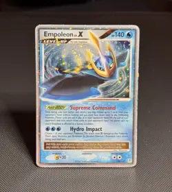 Pokemon TCG: Empoleon LV.X 120/130 - Ultra Rare - Diamond and Pearl - *MP* - Image 1