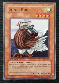 Yu-Gi-Oh! SONIC BIRD SYE-021 1st Edition Starter Deck: Yugi Evolution 🍒 - Image 4