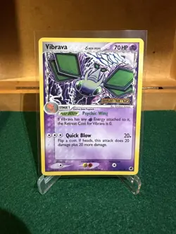 Vibrava 24/101 Rare Reverse Holo Dragon Frontiers Stamped Pokemon Card - Image 1