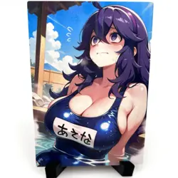PokeGirl Hex Maniac Sexy Hot Anime Waifu Girl Doujin Lewd Goddess Story Art Card - Image 1