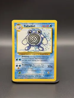 Poliwhirl 038/102 Base Set Regular (NEAR MINT/MINT) VINTAGE POKEMON CARDS - Image 1