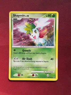 SHAYMIN [Sky Forme] 15/127 Platinum HOLO rare Pokemon TCG card NM+ CLEAN - Image 1