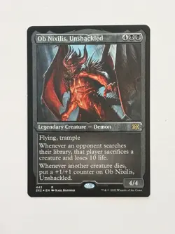 Ob Nixilis, Unshackled 2X2 442 Foil Etched - Image 1