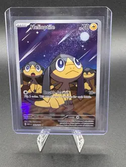 Pokemon: Helioptile - 143/132 - ME01: Mega Evolution (MEG)Holo Illustration Rare - Image 1