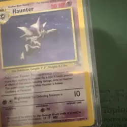 Pokemon Haunter Holo Rare Fossil 6/62 Stage 1 50 HP Wizards of the Coast - Image 2