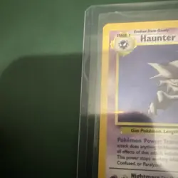 Pokemon Haunter Holo Rare Fossil 6/62 Stage 1 50 HP Wizards of the Coast - Image 5