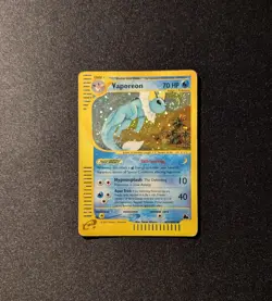 Pokemon SKYRIDGE - #H31/H32 Vaporeon - Holo - ENG - DOUBLE SWIRL - HP/MP - Image 3