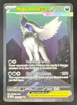 2025 Pokemon Mega Evolution #180/132 Mega Absol ex Special Illustration Rare - Image 1