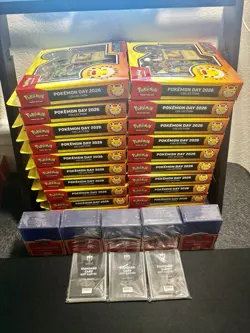 Lot x20 Sealed! Pokemon Mega Evolution Phantasmal Flames Day 2026 Collection - Image 1