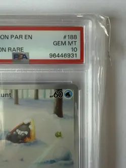 2023 PSA 10 Pokemon Paradox Rift Snorunt Illustration Rare FA 188/182 card Gem - Image 4