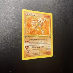 Pokemon TCG Hitmonlee Fossil Set 1st Edition Card 22/62 - Image 2
