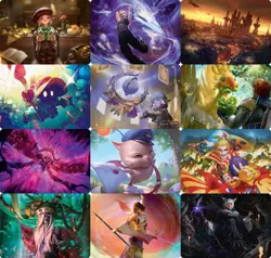 MTG Final Fantasy Art Series NON-SIGNATURE Cards - Image 1