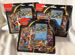 3x Pokemon TCG Mega Evolution 3-Pack Blister Card Psyduck Foil Promo Sealed - Image 1