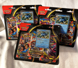 3x Pokemon TCG Mega Evolution 3-Pack Blister Card Psyduck Foil Promo Sealed - Image 2